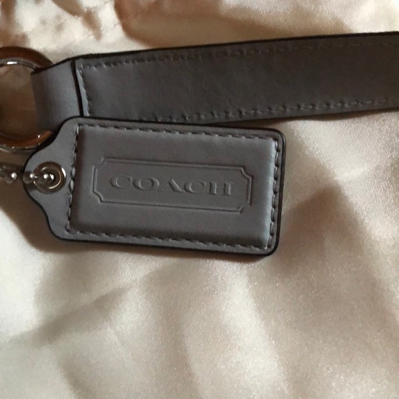NWOT Coach Tote/Crossbody Gray Bag Leather - Picture 5 of 10